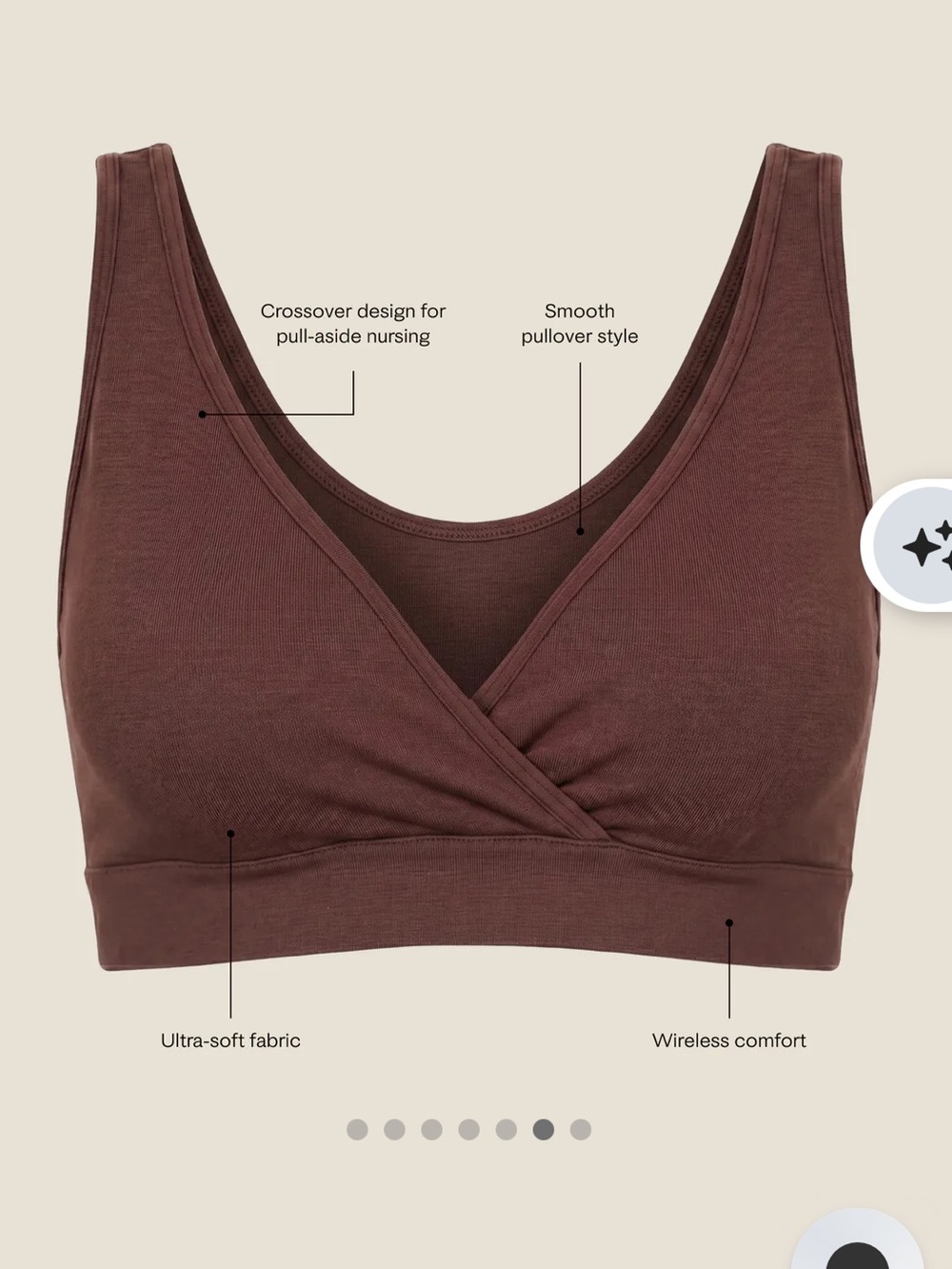Storq Every Stage Crossover Nursing Bra